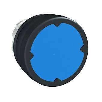 Harmony tête de BP D37 IP69K - D22 - bleu - sans marquage|Schneider Electric-SCHZB4BC680