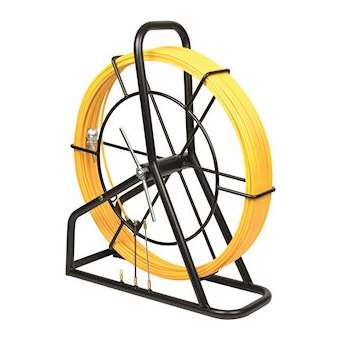 Aiguille fibre de verre D 6 mm 52 m avec dérouleur|Bizline-BIZ760002