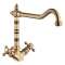 Mélangeur évier bec mobile style vieux bronze|Paini france-PIN1895VB