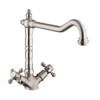 Mélangeur évier bec mobile style pvd grey acier|Paini france-PIN1895PW