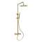 Colonne de douche thermostatique loggia cox or brossé|Paini france-PIN78OB250TH