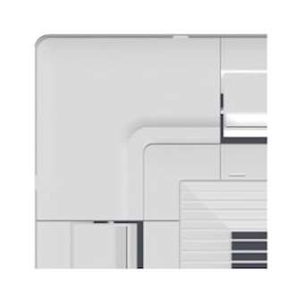 Façade Blanche pour cassettes 4 voies 840mm x 840mm PU2|Panasonic france sas-PNSCZ-KPU3W