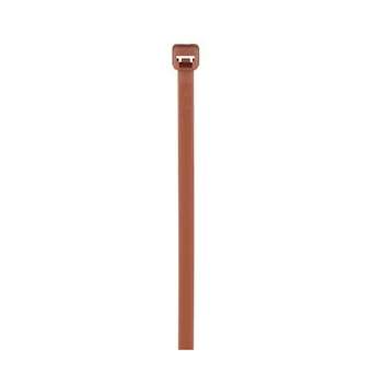 Collier PLT,188X4,8mm,PA 6.6,Marron,Cdt:100 (sachet)|Panduit Composants Industriels-PNUPLT2S-C1