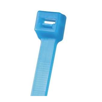 Collier PLT,188X4,8mm,TEFZEL,Aqua blue,Cdt:100 (sachet)|Panduit Composants Industriels-PNUPLT2S-C76