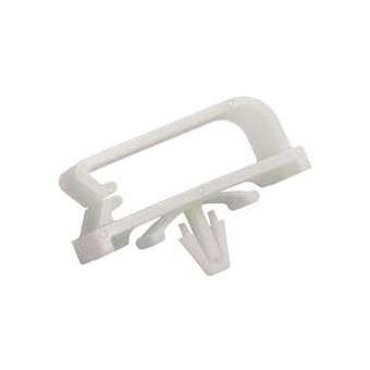 Clip encliquetable entrée en biseau pour diamètre max 19,0mm,P.A6.6,Noir,Cdt.50|Panduit Composants Industriels-PNUBECP75H25-L20