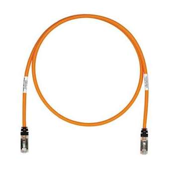 Copper Patch Cord, Cat 6A, Orange S/FTP|-PUISTP6X30MOR