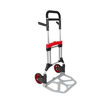 Diable pliable télescopique en aluminium avec capacité de chargement de 200 kg|Bizline-BIZ771025