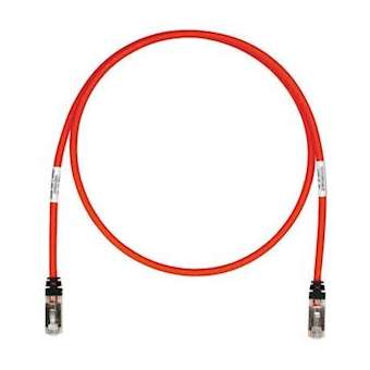 Copper Patch Cord, Cat 6A, Red S/FTP Cab|-PUISTP6X05MRD