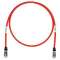 Copper Patch Cord, Cat 6A, Red S/FTP Cab|-PUISTP6X05MRD