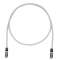 Copper Patch Cord, Cat 6A, Intl Gray S/F|-PUISTP6X2-5MIG