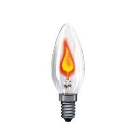 Flamme Scintillante 3W E14 97mm 35mm Clair|Paulmann-PUA53000