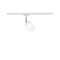 Spot Système URail Blossom max 1x10W G9 Blanc/Satin 230V Métal/Verre|Paulmann-PUA95342