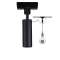 Adaptateur suspension Universal URail Noir dépoli 230V Métal/plastique|Paulmann-PUA96914