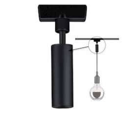 Adaptateur suspension Universal URail Noir dépoli 230V Métal/plastique|Paulmann-PUA96914