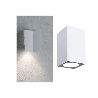 Lum en saillie ext 230V Flame 1x3W IP44 3000K Alu Blanc|Paulmann-PUA94329