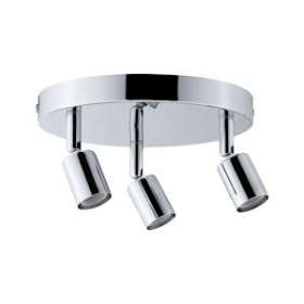 Spot FR Carolina IP44 max3x10W GU10 Chrome 230V métal|Paulmann-PUA66747