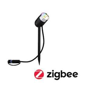 Spot extérieur Plug & Shine color Pike RGBW 4W 24 V IP65 40DEG Anthracite ZigBee|Paulmann-PUA94283