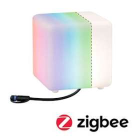 Objet lumineux ext. Plug&Shine Cube IP67 RGBW 24V ZigBee|Paulmann-PUA94268