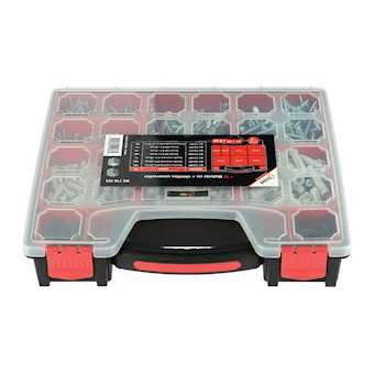 Mallette vis + chevilles universelles|Bizline-BIZ710425