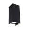 Lum en saillie ext 230V Flame 2x3W IP44 3000K Alu Gris foncé