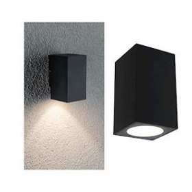 Lum en saillie ext 230V Flame 1x3W IP44 3000K Alu Gris foncé|Paulmann-PUA94327
