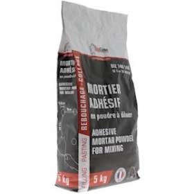 Mortier adhésif poudre à diluer en sac (5 kg)|Bizline-BIZ740148