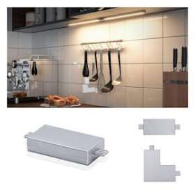 Barre connecteur ligne Clever Connect 12V Chrome mat/Synthétique|Paulmann-PUA99971