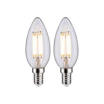 LED Fil flamme x2 470lm E14 2700K Clair 4,5W 230W|Paulmann-PUA28788