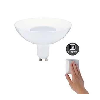 LED GU10 360lm 4,9W Blc/Blc 3step dim 230V|Paulmann-PUA28793