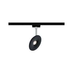 URail Spot Sphere 7,4W Noir matt/ Chrom 230V Plastique dimmbar 2700K|Paulmann-PUA96938