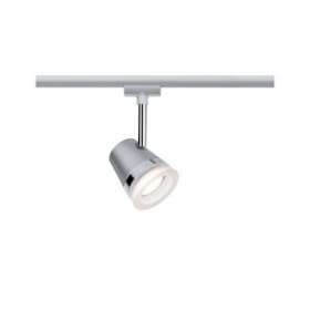 URail Spot Cone max,1x10W GU10 Chrom m Chrome 230V Met/Syn|Paulmann-PUA97613