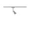 Spot Système URail Pure II max, 1x10W GU10 Chrome mat/Chrome 230V Met/Syn|Paulmann-PUA95331