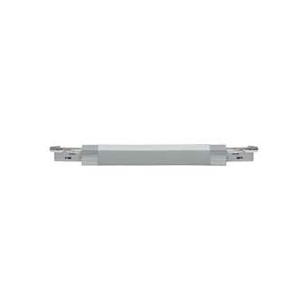 Connecteurs II système URail Flex max, 1000W Chrome mat 230V Plastique|Paulmann-PUA95325
