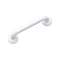 Barre d'appui 400 mm, polyamide injecté blanc (nylon), profil aluminium, D 33 m|Pellet asc-PT4046140