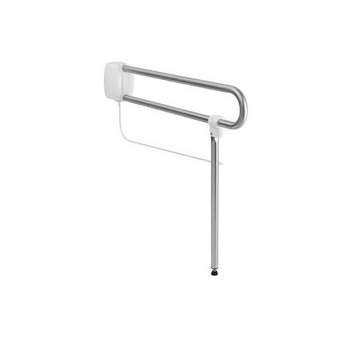 Barre relevable Classic 770 mm avec béquille de soutien, inox brossé|Pellet asc-PT4048886