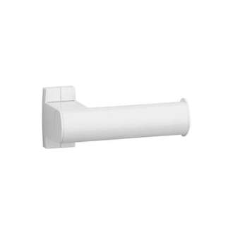 Distributeur papier WC simple 155x70x67,5 mm, tube alu. époxy blanc D 38x25 mm|Pellet asc-PT4049813