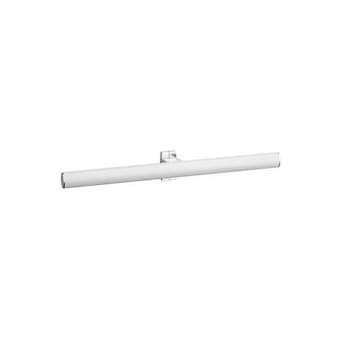 Porte-serviettes double 535x70x67,5mm, tube alu. époxy blanc-chromé mat D38x25m|Pellet asc-PT4049912