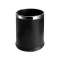 Corbeille à poser 10 L D200 x H275 mm, double paroi, acier noir satiné|Pellet asc-PT4872410