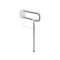Barre relevable Classic 600 mm avec béquille de soutien, inox brossé|Pellet asc-PT4048866