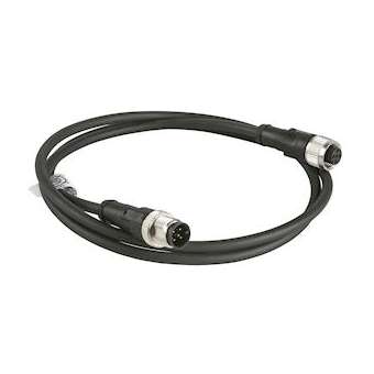OsiSense XZ - rallonge - mâle M12 5broches droit - fem. M12 5broches droit - 2m|Schneider Electric-SCHXZCR1511064D2