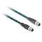 OsiSense XZ - rallonge - mâle M12 4broches droit - fem. M12 4broches droit - 1m|Schneider Electric-SCHXZCR1511041C1