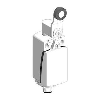 XCKD - interrupteur position - levier galet plastique - 1NO+1NC - brusque - M12|Schneider Electric-SCHXCKD2118M12
