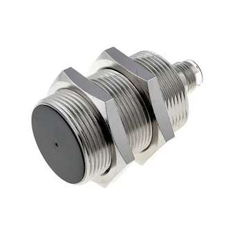 M30, blindé, sn: 15 mm, l: 44(58) mm, 12-24 VCC, PNP, NO, connecteur M12|Omron electronics-OMRE2A-M30KS15-M1-B1