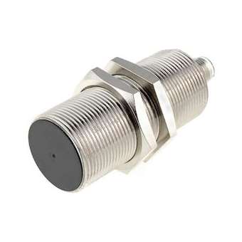 M30, blindé, sn: 15 mm, l: 66(80) mm, 12-24 VCC, PNP, NO, connecteur M12|Omron electronics-OMRE2A-M30LS15-M1-B1