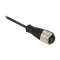 OsiSense XZ - connecteur pré-câblé - droit femelle - 1/2p20 UNF - 3 broches - 5m|Schneider Electric-SCHXZCP1865L5