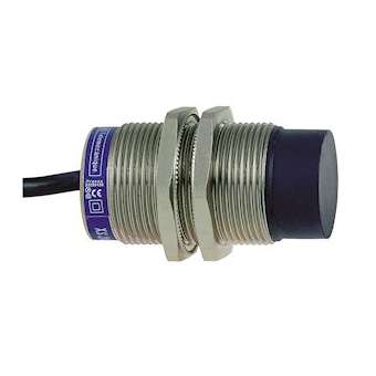 OsiSense XS6 - détecteur inductif - M30 - L63mm - laiton - Sn 22mm - câble 2m|Schneider Electric-SCHXS630B4MBL2