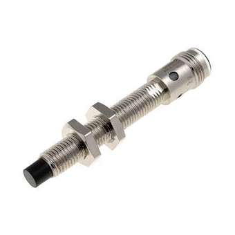 M8, non blindé, sn: 4 mm, l: 49(65) mm, 12-24 vc.c., pnp, no, m12|Omron electronics-OMRE2A-M08LN04-M1-B1