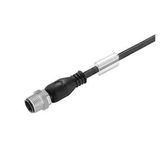 Câble capteur/actionneur, PUR, sans halogène, M12|Weidmuller-WEI9456101000