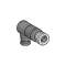 OsiSense XZ - connecteur nu femelle - M8 - 4 broches - coudé - PE M9 -5 x 1|Schneider Electric-SCHXZCC8FCM40V