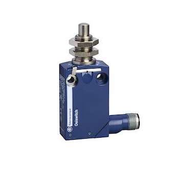 XCMD - interrupteur position - poussoir M12 métal - O+F brusque - connecteur M12|Schneider Electric-SCHXCMD21F0C12